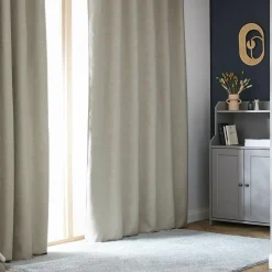 Rideau obscurcissant thermique galon fronceur (180 x 260 cm) Alba Taupe