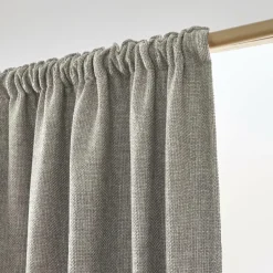 Rideau obscurcissant thermique galon fronceur (140 x 240 cm) Alba Taupe