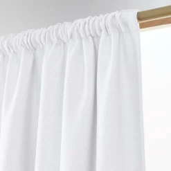Rideau obscurcissant thermique galon fronceur (140 x 240 cm) Alba Blanc perle
