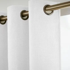 Rideau obscurcissant thermique (140 x 240 cm) Alba Blanc perle