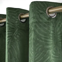 Rideau obscurcissant velours (140 x 180 cm) Fern Vert romarin