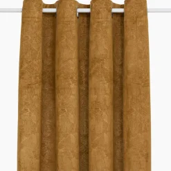 Rideau occultant velours (135 x 260 cm) Fuji Marron cannelle