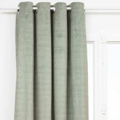 Rideau occultant velours (135 x 260 cm) Yupi Vert kaki