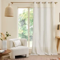 Rideau polycoton (140 x 240 cm) Vertis Beige