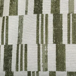 Rideau tissé (140 x 260 cm) Leyna Vert kaki
