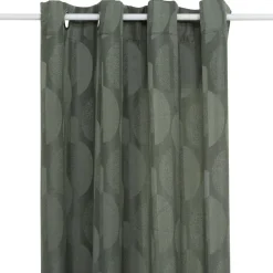 Rideau tissé (140 x 260 cm) Wimbi Vert kaki