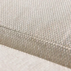 Salon de jardin en aluminium 5 places 4 pcs Amalfi Blanc et taupe