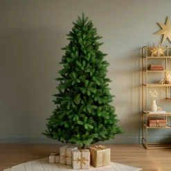 Sapin artificiel de Noël extérieur (H210 cm) Montana Vert sapin