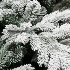 Sapin artificiel de Noël (H150 cm) Glorious Vert enneigé