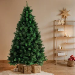 Sapin artificiel de Noël (H180 cm) Edmonton Vert sapin