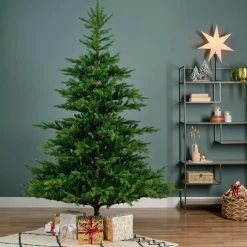 Sapin artificiel de Noël (H150 cm) Glorious Vert sapin