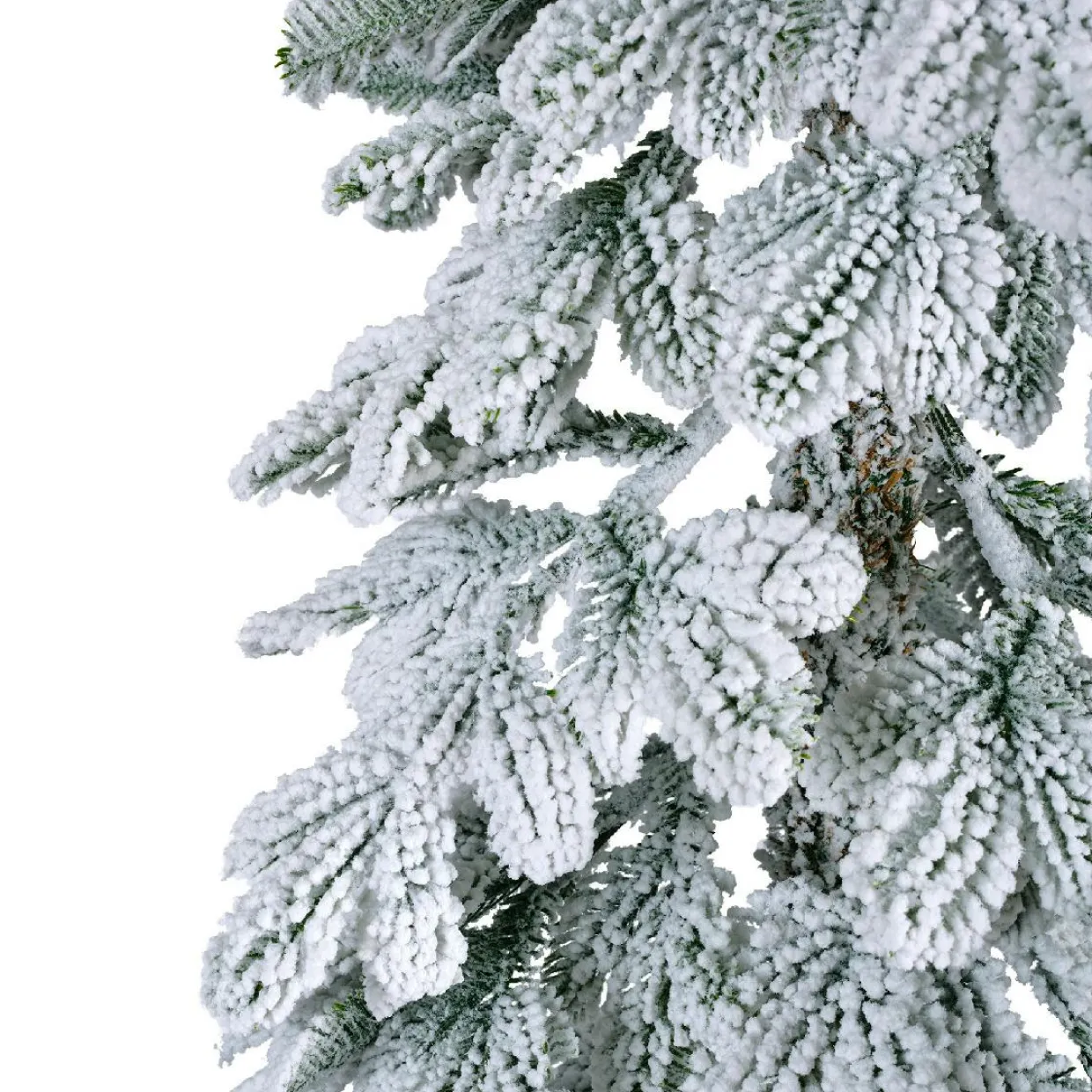 Sapin artificiel de Noël (H300 cm) Sierra Vert enneigé