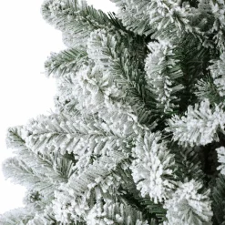 Sapin artificiel de Noël (H180 cm) King Vert enneigé