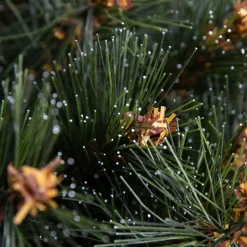 Sapin de Noël artificiel (H300 cm) Stockholm Vert finition perlée