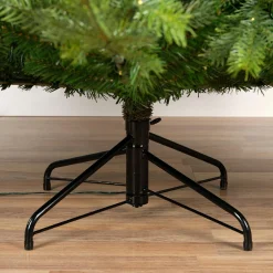 Sapin de Noël artificiel lumineux 250 LED (H150 cm) Glorious Vert sapin