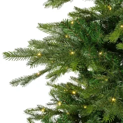 Sapin de Noël artificiel lumineux 800 LED (H270 cm) Glorious Vert sapin
