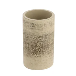 Set d'accessoires salle de bain ciment Tanger Naturel