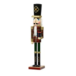 Soldat Casse-noisette en bois (H76 cm) Igor Tartan écossais