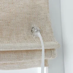 Store bateau passe tringle (45 x 180 cm) Luca Beige