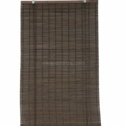 Store enrouleur à lattes (40 x 180 cm) Bambou Chocolat