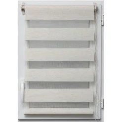 Store enrouleur Jour / Nuit (45 x 250 cm) Beige chiné