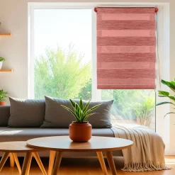 Store enrouleur Jour / Nuit (60 x 180 cm) Terracotta