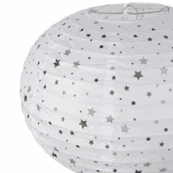Suspension Montgolfière papier (D30 cm) Stars Multicolore
