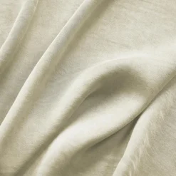 Taie de traversin lyocell Tencel™ lavé (27 x 185 cm) Olivia Beige pampa
