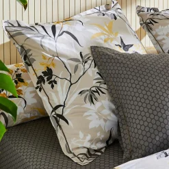 Taie de traversin percale de coton (L200 cm) Asia Beige