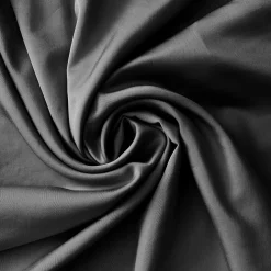 Taie de traversin satin de bambou (L185 cm) Sienna Noir