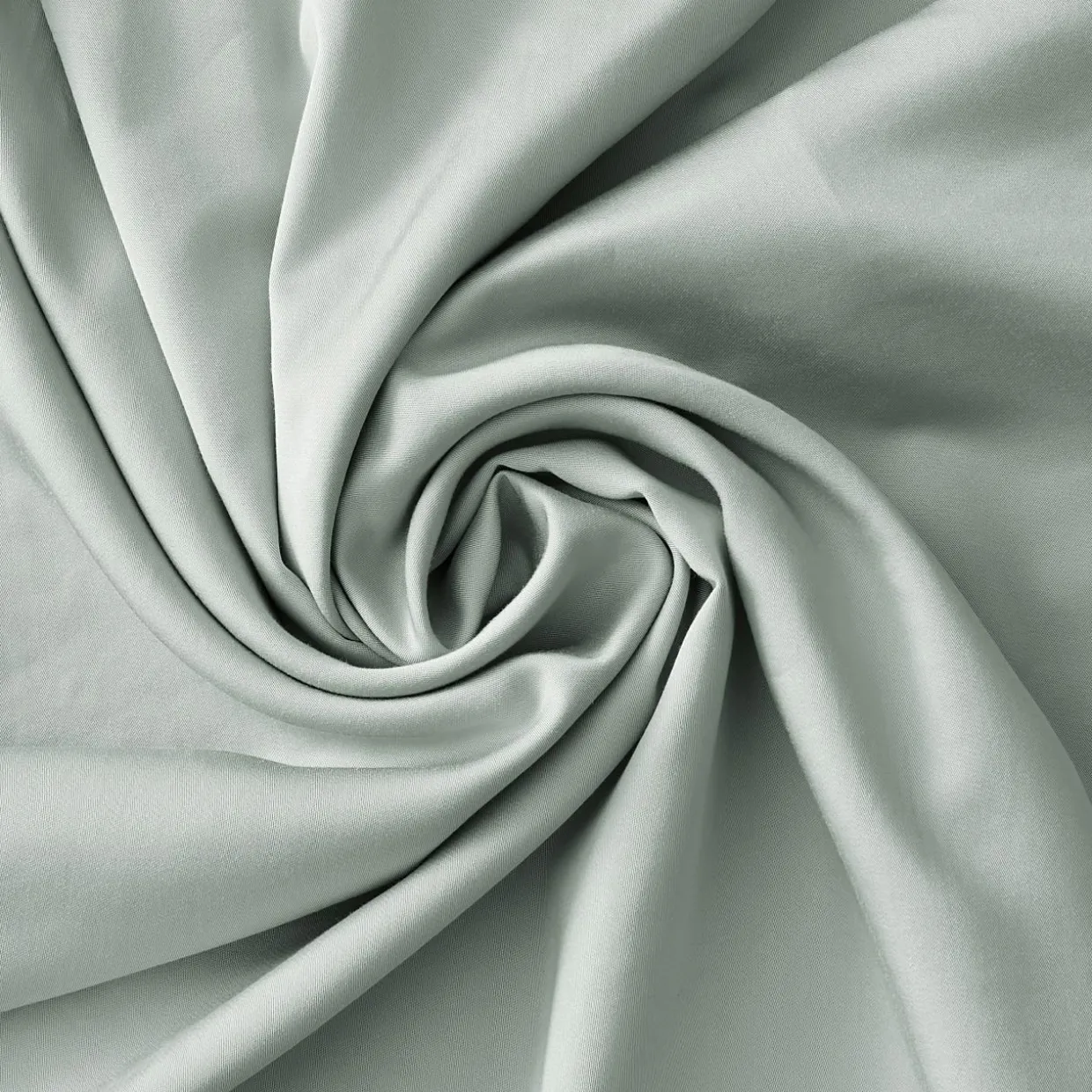 Taie d'oreiller rectangulaire satin de bambou (50 x 80 cm) Sienna Vert eucalyptus