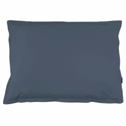 Taie d'oreiller rectangulaire percale de coton (50 x 80 cm) Cali Bleu marine