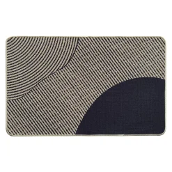 Tapis antidérapant velours (50 x 80 cm) Dune Beige