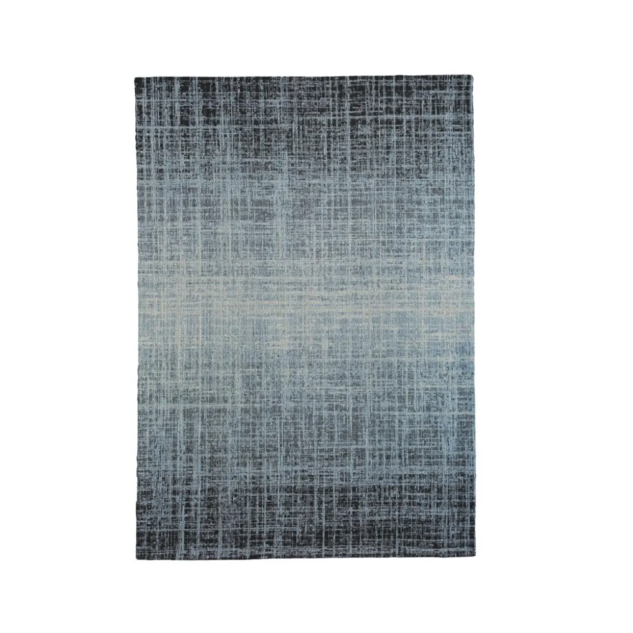 Tapis de salon rectangulaire jacquard (140 x 200 cm) Shiraz Argent
