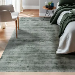 Tapis de salon rectangulaire tissé (160 x 230 cm) Antique Gris