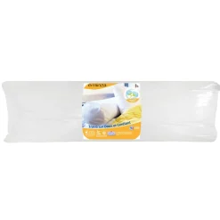 Traversin moelleux (90 x 23 cm) Doux et gonflant Blanc