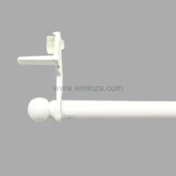 Tringle extensible Fix'vit (80 à 120 cm) Blanc