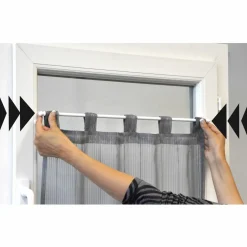 Tringle extensible Fix'vit (80 à 120 cm) Blanc