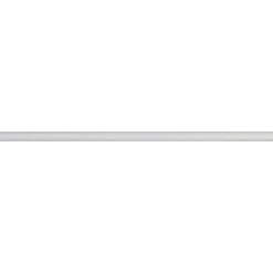 Tringle rideau extensible en métal (L120 - 210 cm / D17 - 20 mm) Jim Blanc mat