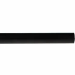 Tringle rideau métal extensible (L185 - 350 cm / D28 mm) Lino Noir mat