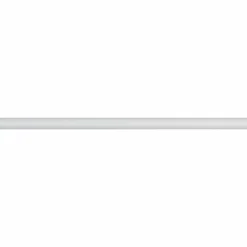 Tringle rideau métal extensible (L185 - 350 cm / D28 mm) Lino Blanc mat