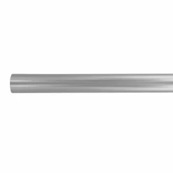 Tringle rideau métal extensible (L185 - L350 cm / D17 - D28 mm) Lino Argent Mat