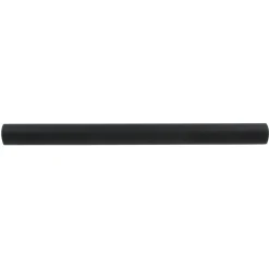 Tringle rideau métal (L200 cm / D20 mm) Jim Noir mat