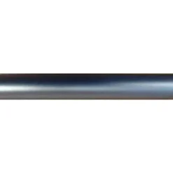 Tringle rideau métal (L250 cm / D20 mm) Jim Argent Mat