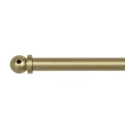 Tringle voilage extensible ronde (L40 - 60 cm /D7 mm) Pietro Or
