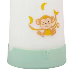 Veilleuse nomade enfant piles (18,8 cm) Singe Verte