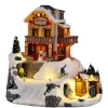 Village de Noël Lemax lumineux, musical et en mouvement Vail Village