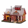 Village de Noël Lemax lumineux Cabane à sucre l'Érablière