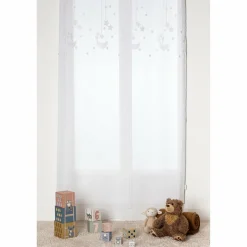 Voilage (140 x 240 cm) Etoiles Blanc