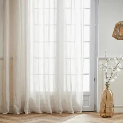 Voilage galon fronceur (280 x 240 cm) Arthur Beige